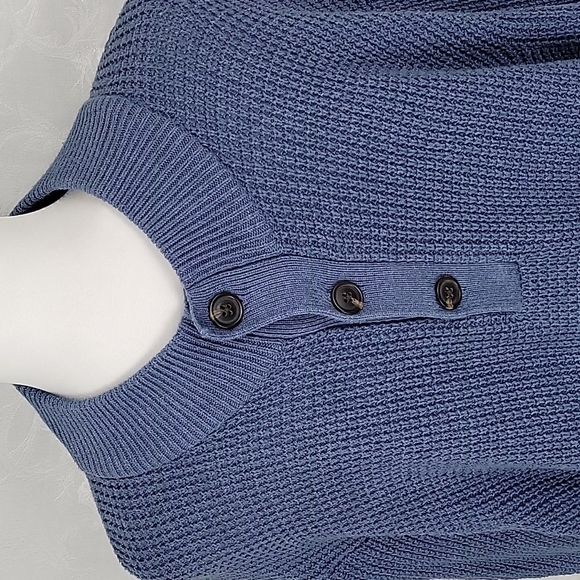 Croft & Barrow  Men's Dress/Casual Knit Crewneck Sweater Size XXL Americana Blue - Picture 2 of 10